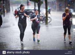 It feels like the drops are dense and heavy. Soaking Wet Woman Rain Stockfotos Und Bilder Kaufen Alamy