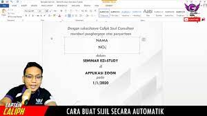 Nah, langsung saja berikut cara membuat archive blog dengan scroll keren yang bisa langsung anda coba. E Pdpc Cara Masukkan Nama Dalam Sijil Secara Automatik Youtube
