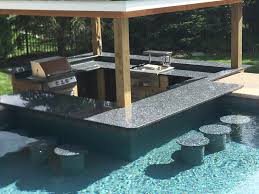 Outdoor kitchens and concrete countertops. Michigan Outdoor Kitchen Granite Countertops Q Stone Inc
