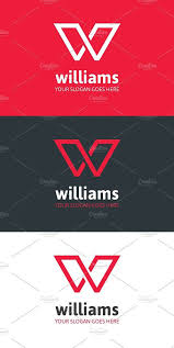 Williams Letter W Logo W Logos Logos Corporate Logo Design