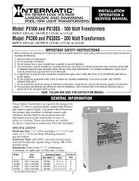 120v supply to line load neut. Intermatic Px300 Px300s Px100 Px100s User Manual Manualzz