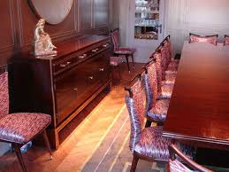 Maybe you would like to learn more about one of these? Hawkins Furniture Commissions Side Cabinet Dining Table And Chairs Made From Indian Rosewood And Brass Inlay