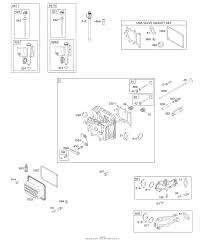 Briggs And Stratton 331977 0102 G6 Parts Diagram For