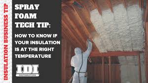 How To Determine If Your Spray Foam Insulation Is At The Right Temperature For Use Youtube