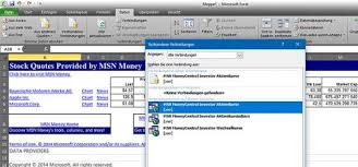 There are many ways you can get these quotes. Aktienkurse In Excel Einbetten Und Automatisch Aktualisieren Tipps 2017