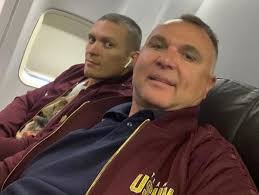 Oleksandr Usyk has tall order in front of him, but manager says he will be  ready for Tyson Fury