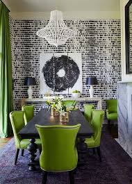Black And White Dining Room Mesmerizing Blend Of Traditional And Modern In Nashville Green Dining Room Black And White Dining Room White Dining Room
