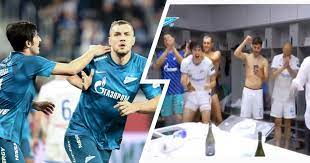 While many fans found dzyuba's decision to carry his son to the trophy presentation endearing, others joked about his choice of clothing. Russia Captain Dzyuba Hilariously Imitates Having Sex With Zenit Teammate Azmoun While Celebrating Title