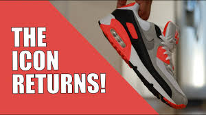 A Real Retro 2020 Nike Air Max 90 Infrared Air Max 3 Radiant Red Review Unbox And On Foot Youtube