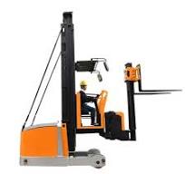 Man up 3-Ways Vna Electric Reach Truck Narrow Aisle Forklift
