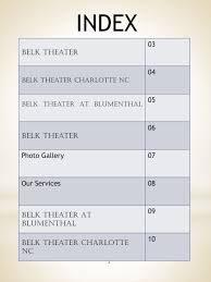 Belk Theater At Blumenthal Anyflip