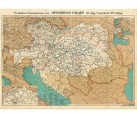 Gyakran utalnak csehországra hivatalos nevével. Ausztria Magyarorszag Vasuti Terkepe 1899 Postamuzeum Muzeumdigitar