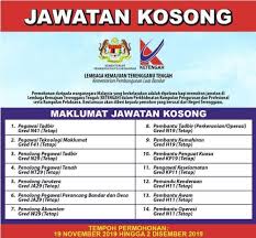 Jawatan kosong terkini kerajaan 2021 (kementerian kesihatan malaysia) kelayakan pt3 / pmr. Jawatan Kosong Di Lembaga Jawatan Kosong Malaysia Facebook