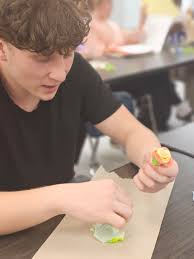 This week Hospitality and Tourism students learned all about their Career  Technical Student Organization. Family, Career and Community Leaders of  America (FCCLA), they learned the history, why join, and the career  pathways.