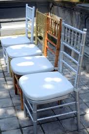 Our Tiffany Chairs Are Ready For Your Wedding Ceremony Or Any Events That You May Have Available Color Natural Teak Wood Outdoor Furniture Sets White Cushions