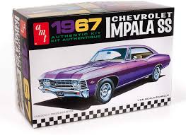It has an extremely solid body and a great runn. Amazon Com Amt 1967 Chevy Impala Ss Stock 1 25 Scale Model Kit Toys Games