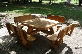 Yarddesigns Us We Custom Build Your Plans Wood Patio Furniture Diy Patio Furniture Picnic Table Plans