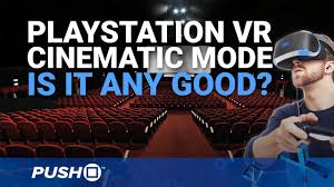 Playstation Vr Cinematic Mode Playing Non Vr Ps4 Games Watching Netflix On Simulated Cinema Screen Youtube