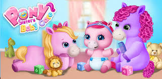 Baby cow= calf baby deer= doe baby horse= pony. Pony Sisters Baby Horse Care Full Amazon De Apps Spiele
