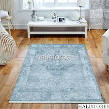 mavi renkli hali nehir 9452 halistores com mavi halilar renkler