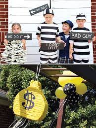 Throw a birthday party that celebrates their heroes with first responders party supplies throw your little firefighter an unforgettable birthday with first responders party supplies. Lego Cops And Robbers Birthday Party Hostess With The Mostess