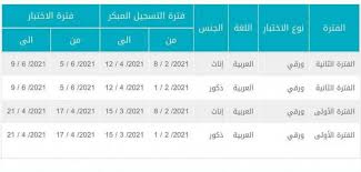 أعلنت هيئة التقويم والتدريب في المملكة السعودية عن تعديلات مواعيد التسجيل في اختبار قياس القدرات العامة والقدرة المعرفية. Ù„ÙŠÙ†Ùƒ ØªØ³Ø¬ÙŠÙ„ Ø§Ø®ØªØ¨Ø§Ø± ØªØ­ØµÙŠÙ„ÙŠ 1442 ÙˆØ¬Ø¯ÙˆÙ„ Ù…ÙˆØ§Ø¹ÙŠØ¯ Ø§Ø®ØªØ¨Ø§Ø± Ù‚ÙŠØ§Ø³ ØªØ­ØµÙŠÙ„ÙŠ Ø¨Ù†ÙŠÙ† ÙˆØ¨Ù†Ø§Øª Ø«Ù‚ÙÙ†ÙŠ