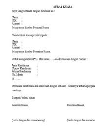 Ini Contoh Dan Cara Membuat Surat Kuasa Pengambilan Bpkb Otosia Com