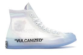 Converse Chuck Taylor All Star Vulcanized Hi Off White Sneakers Converse Chuck Taylor All Star Trending Shoes