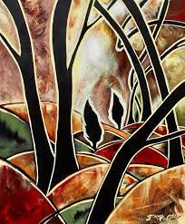 Photo by tina jauregui inspiration for a traditional landscaping in san francisco. Art Deco Landscape 1 Painting By Emma Childs Saatchi Art