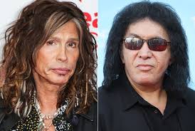 Aerosmith calls Kiss a "comic book rock band."