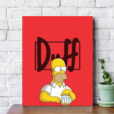 The series is a satirical depiction of american life, epitomized by the simpson family, which consists of homer, marge, bart, lisa, and maggie. Placa Decorativa Bar Homer Simpson Cerveja Duff