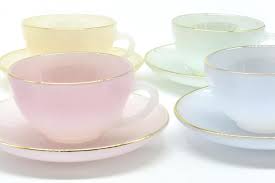6 French Arcopal Harlequin Coffee Cups Set Of 6 Espresso Coffee Cups And Saucers Pale Colors Coffee Cups Small Coffee Cups Coffee Cups And Saucers