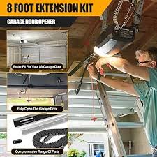 Replacement for Chamberlain Group G8808CB-P 8808CB 8Ft,Compatible Whisper  Drive Plus Models,Garage Door Opener 8Ft Rail Extension Kit,Replacement ...