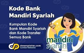 July 16, 2021 by mustakim.org. Kode Bank Mandiri Syariah Dan Kode Transfer Semua Bank Dosenpintar Com