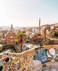 Spain, barcelona, ronda del general mitre 238, barcelona, es. Park Guell Park Guell Barcelona Spain Antoni Gaudi Archtecture Barcelona Spain Photography Barcelona Travel Spain Photography
