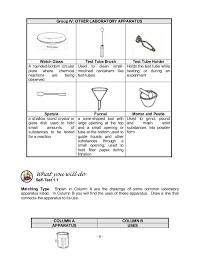 chem m2 laboratory apparatus safety rules symbols