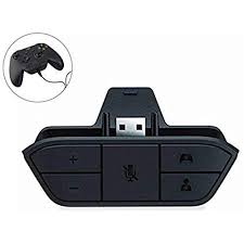 Leegoal Xbox One Stereo Headset Adapter Game Audio Chat Mic For Microsoft Xbox One Controller Black Xbox One Controller Xbox One Headset