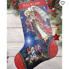 2017 annual ornament stocking (counted cross stitch kit) product no: Stocking Pattern Christmas Angel Cross Stitch Christmas Needlepoin Cross Stitch Christmas Stockings Cross Stitch Stocking Christmas Cross Stitch Patterns Free