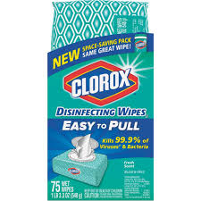 Each wipe can kill cold and flu viruses and bacteria, including human coronavirus, influenza a2 virus, staph, e. Clorox Fresh Scent Disinfecting Cleaning Wipes Flexpack 75 Count Level Park