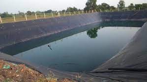 Hitech kisan fish pond liner, for water storage, thickness: Pond Liners Rhino Mat Pond Liner 500microns Wholesale Distributor From Hosur