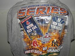 Red sox are in town. Mlb 2004 Alcs Boston Red Sox Vs New York Yankees Al Logo T Shirt Size Xl Nwt Ebay