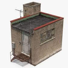 Roof Buildings Set 3d Model Building Roof Roof Building