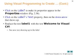 The following screenshot shows the app you just built. Introduction To Windows Forms Applications Ppt Download