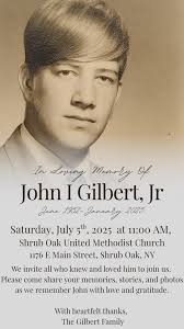 With the recent passing of John Bishop and permission of the family i would  like to advise there is to be a Memorial Service for JR