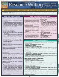 Research Writing Papers Theses Dissertations Quickstudy Academic By Inc Barcharts 6 Academic Writing Scientific Writing College Writing