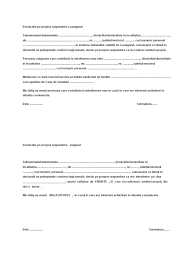326 din codul penal cu privire la falsul în declaraţii declar prin prezenta, pe propria răspundere, că voi renunţa la postul de manager deţinut la. Adeverinte Coasigurat