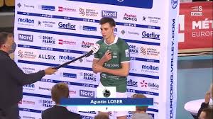 Loser, de 23 años, líder de la estadística del partido en ese rubro (7 tantos), definió como algo mágico el logro obtenido ante el seleccionado número 1 del mundo y último campeón olímpico. Voley El Debut De Agustin Loser En Francia Youtube