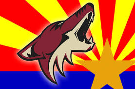 Arizona coyotes logo by unknown author license: Two New Logos For Arizona Coyotes Spotted Sportslogos Net News