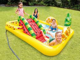 Aire De Jeux Gonflable Piscine Intex Modele Fruits Jardideco