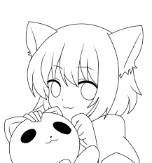 Anime Cat Sketch At Paintingvalley Com Explore Collection Of Anime Cat Sketch